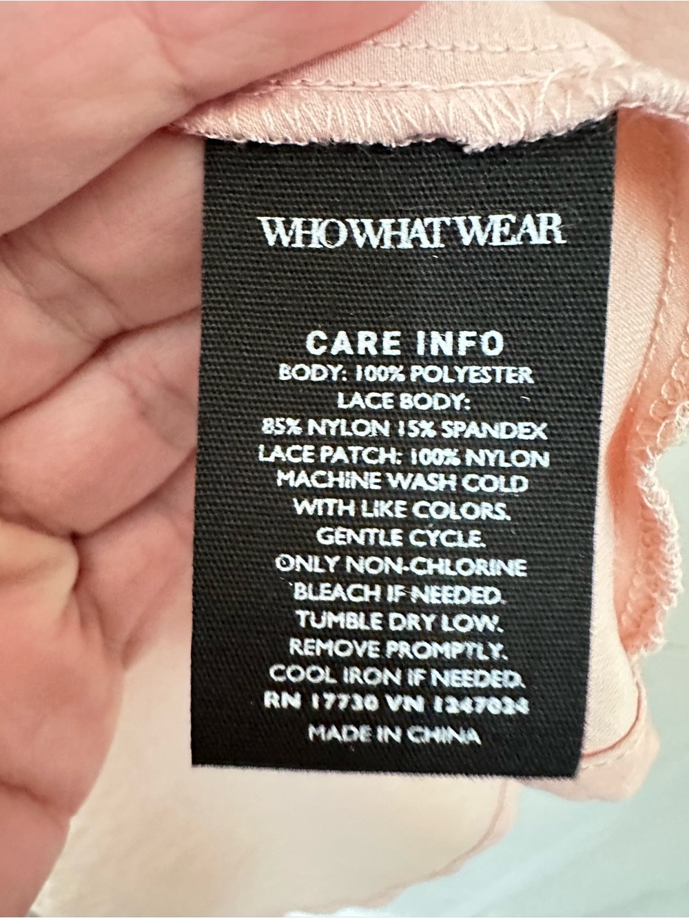 WHOWHATWEAR S Peplum yoke pink lace detail short sleeve ruffle waist button top - Picture 9 of 12